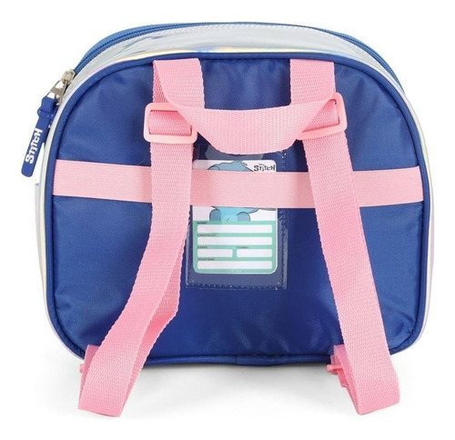 Mochila De Rodinha Lancheira Estojo Stitch Disney