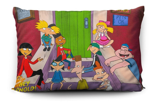 Imagen 2 de 5 de Funda De Almohada Hey Arnold 70x45cm Vudú Love