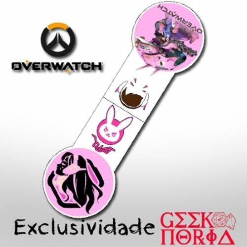 Marcador Magnético Personalizado Overwatch Dva - D.va