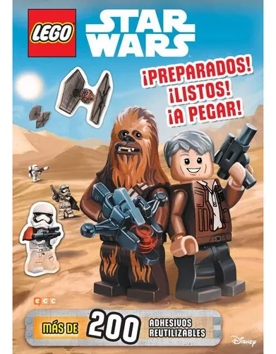 Lego Star Wars. Preparados! Listos! A Pegar! Chewbacca, De Vvaa. Editorial Ecc, Tapa Blanda En Español, 2018