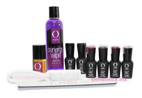 Kit Color Gel Basico Aplicación Uñas By Organic Nails