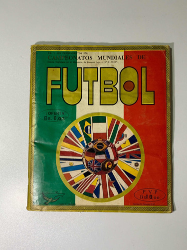 Álbum De Barajitas Campeonatos Mundiales De Fútbol