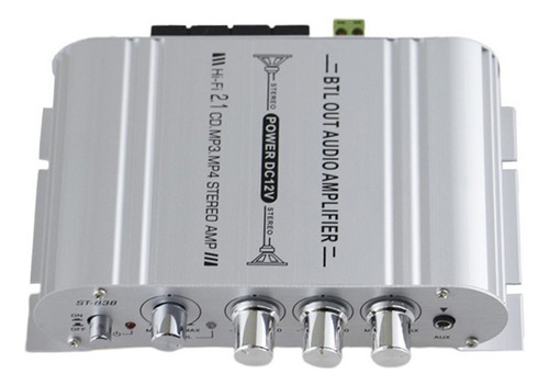 Z Amplificador De Máquina De Sonido Mini Subwoofer Audio