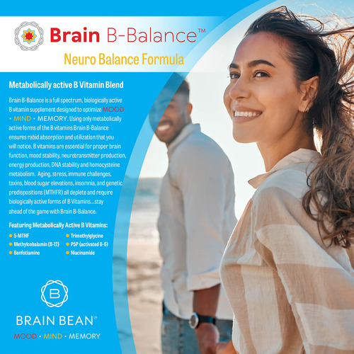 Brain B Balance Multivitaminas Metiladas 60 Cápsulas Veganas