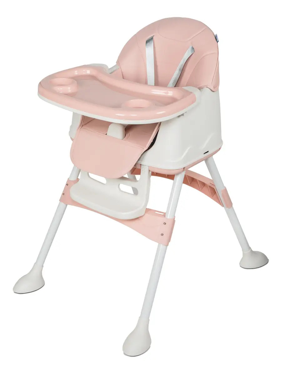 Cadeira De Alimentação Portátil Bebê Honey Maxi Baby Rosa
