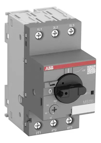 Guardamotor Ms116 Tripolar Reg. 10-16 A Abb