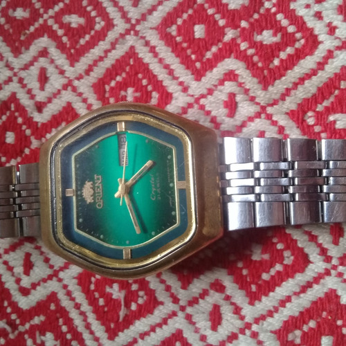 Reloj Orient 21 Jewels Crystal.