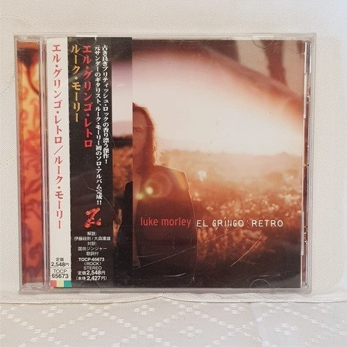 Luke Morley El Gringo Retro Cd Japonés Obi Musicovinyl