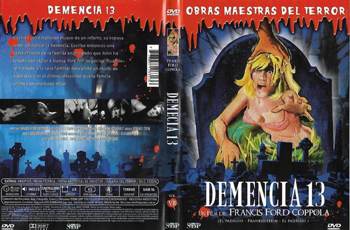 Demencia 13 Dvd Francis Ford Coppola Terror Serie B