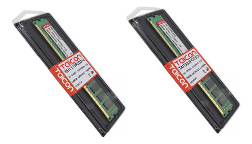 Kit Com 2 Memória Taicon Ddr3 4gb(2x2gb) 1333mhz Desktop