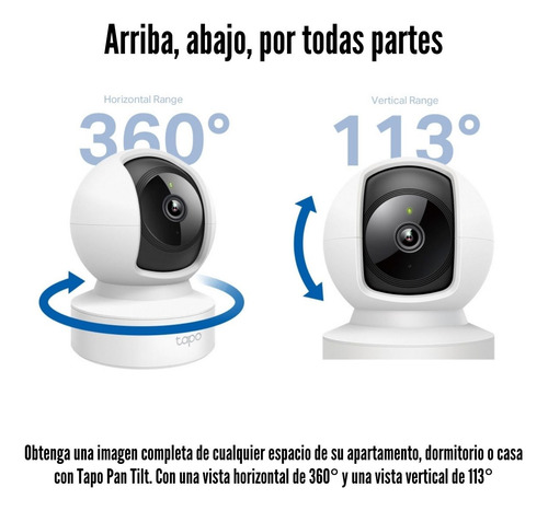 Cámara Wifi Tp-link Tapo C212 2k (2304 X 1296 Px) 3mp