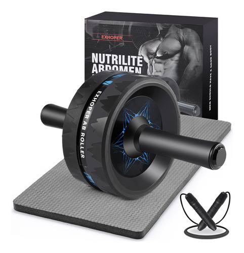 Fitness Ab Roller Wheel Para Ejercicios Abdominales Equipos 