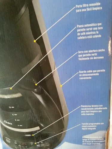 Cafetera Oster Programable#50
