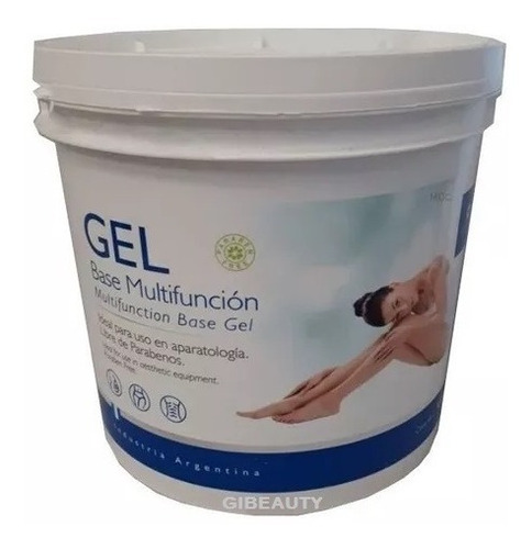 Gel Neutro Base Libra Cosmética Aparatología X 5kg 