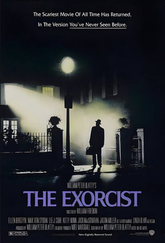 Poster El Exorcista Autoadhesivo 100x70cm#1725