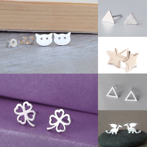Aretes De Plata 950 Artesania Peruana Artesano Souvenir Amor