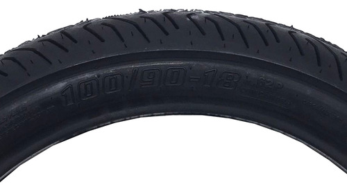 Pneu Traseiro Sport 62p Com Camara 100/90-18 Cg 160 Start