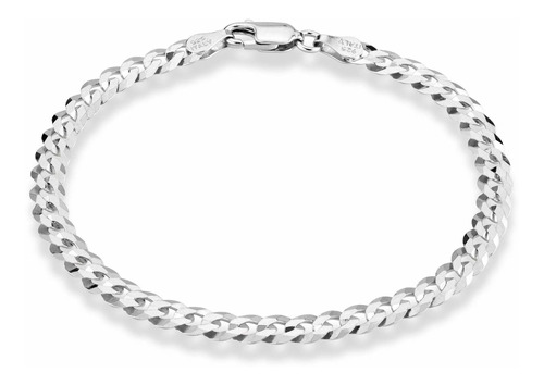 Brazalete De Plata   De Ley 925 Italiana De 0.197 In C Fr2bp