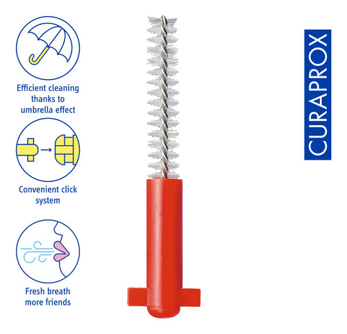 Curaprox Cepillos Interdentales Cps 07, 5 Unidades