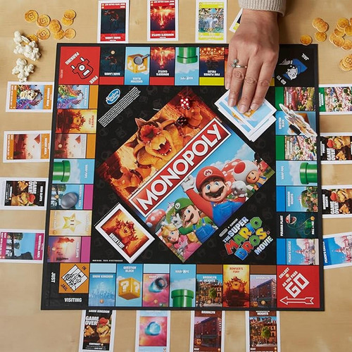 Monopoly Super Mario Bros La Pelicula Juego De Mesa Hasbro