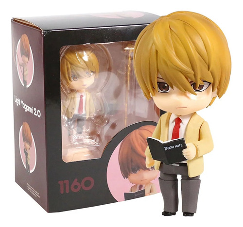 Figura De Acción De Death Note Light Yagami 2.0 1160 De Pvc