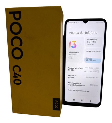 Celular Xiaomi Poco C40