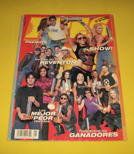 Paulina Rubio Jeans Kabah Moenia Revista Eres Premios 2001