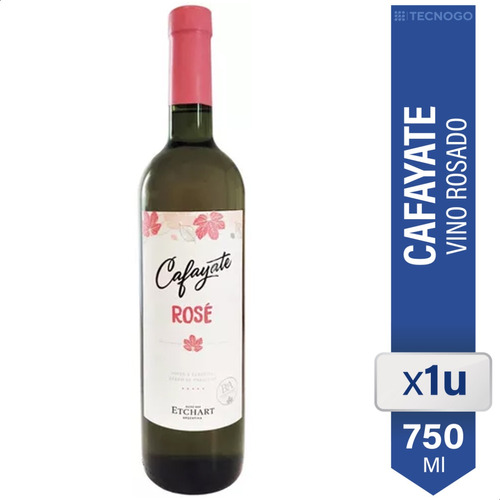 Vino Cafayate Rose Rosado 750ml Etchart Salta Bebida Botella