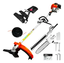 Comprar Desbrozadora Power Cat 33cc Multifuncional 3 En 1 Motosierra