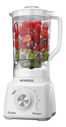 Liquidificador Turbo Power Mondial 550W L-99 WG