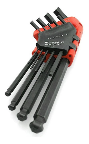 Juego De Llaves Allen 1.5 A 10mm Facom 83sh.jp9a 9 Piezas
