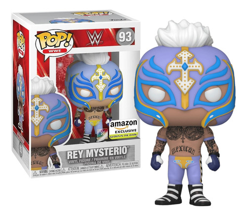Funko Pop Rey Mysterio #93 Wwe Glows Amazon Exclusive