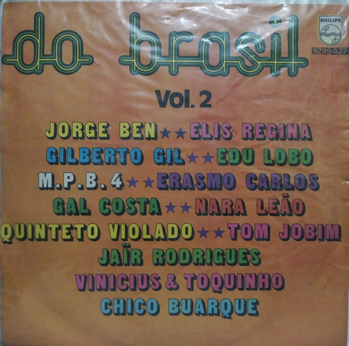 Varios  Do Brasil Vol.2 Lp Uruguay 1975