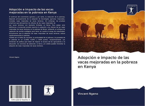 Libro: Adopción E Impacto Vacas Mejoradas Pobre