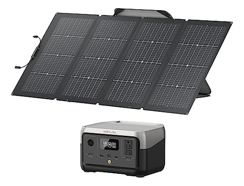 Generador Solar Ef Ecoflow River 2 256wh Con Panel Solar