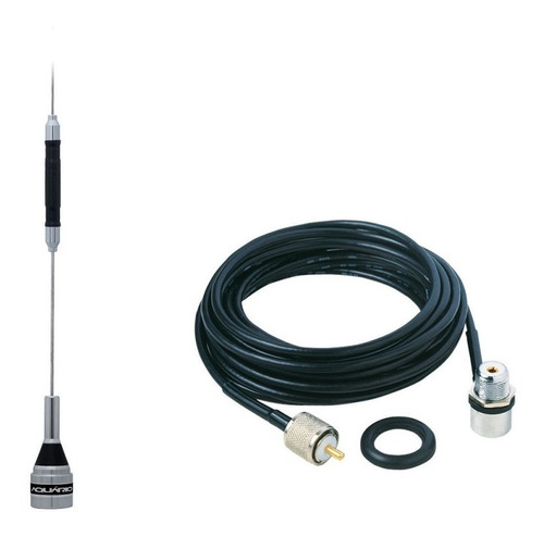 Kit Com Antena B-2050 + Cabo M-802k Aquário