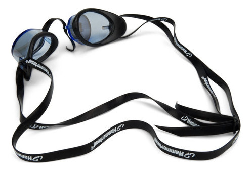 Óculos De Natação Swedish Pro Mirror Hammerhead Cor Azul/pre