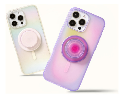 Capa De Telefone Popsockets Para iPhone 16 Pro Compatível Co