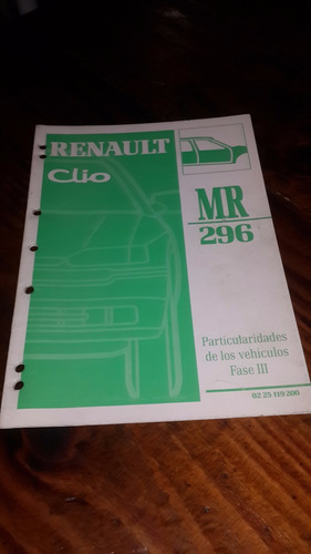 Renault Clio Manual De Reparacion Particularidades