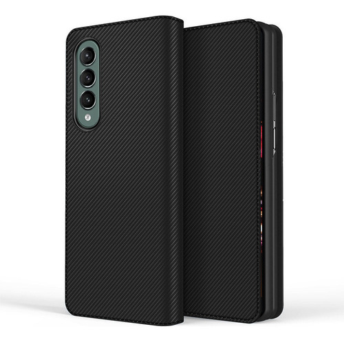 Estojo Com Inserção De Cartão Dividido Para Samsung Zfold5