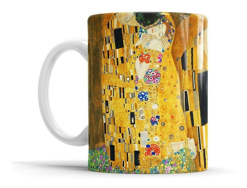 Taza Arte Gustav Klimt El Beso