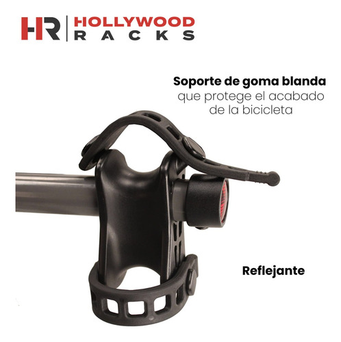 Rack Portabicicletas Hollywood Express 3 Bicicletas Cajuela