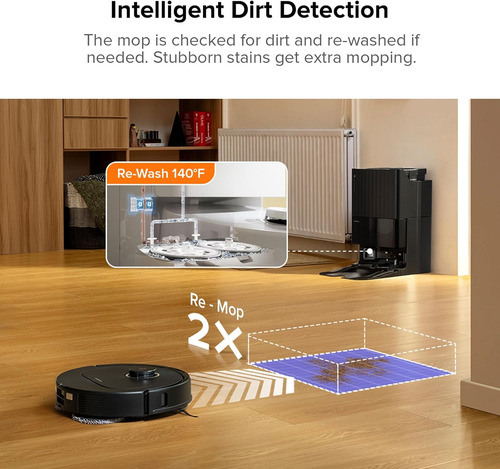 Roborock Qrevo Pro Robot Aspirador Y Mopa Con Flexiarm De...