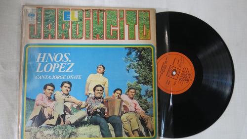 Vinyl Vinilo Lp Acetato Jorge Oñate Hermano Lopez Jardincito