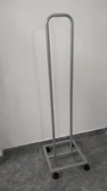 Comprar Organizador De Perchas Simple Pintado Con Ruedas 