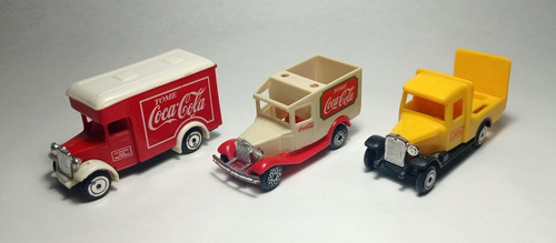 Camiones Colección Coca Cola - Lote X3