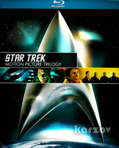 Star Trek Motion Picture Trilogy Importacion Cine Blu-ray