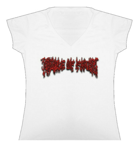 Blusa Cradle Of Filth Rock Metal Bca Camiseta Dama Urbanoz