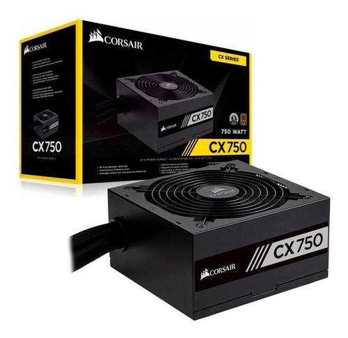 Imagen 5 de 5 de Fuente de poder Corsair CX-M Series CX750 750W black 100V/240V