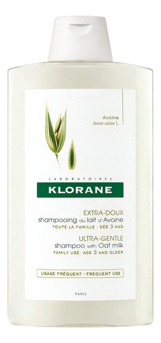  Shampoo klorane  400 Ml Avena